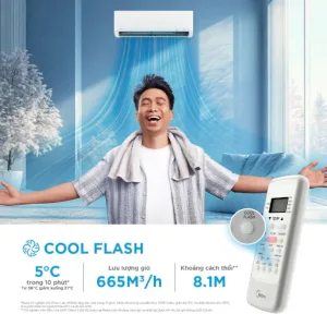 Máy lạnh Midea MSPT-10CRFN8